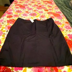 Navy Blue Brooks Brothers Woman Skirt